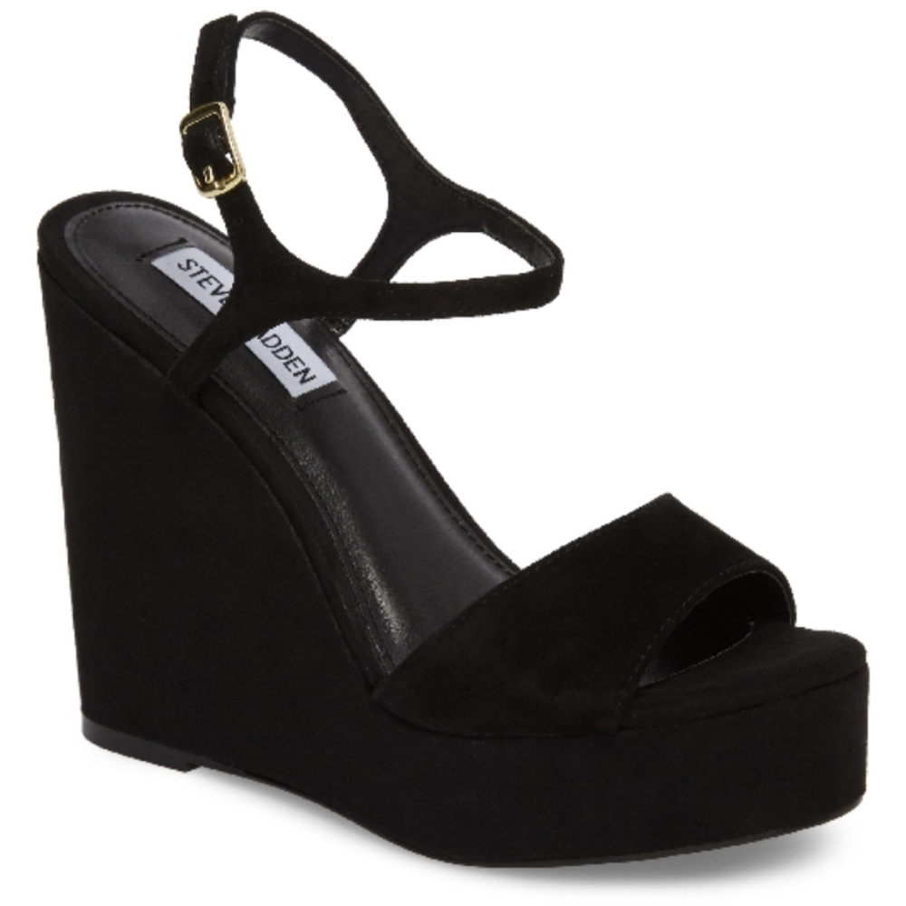 Steve Madden Suede Wedge Sandal
